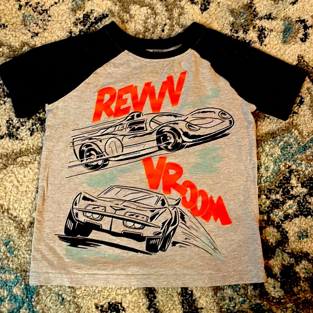 Jumping Beans - Cars Short Sleeve Shirt - Size 6